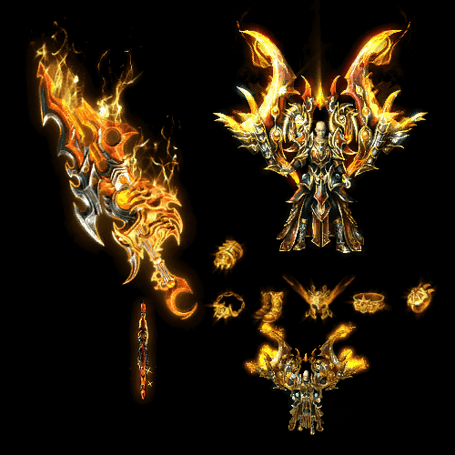 996引擎专用剑甲首饰全套装备系列184