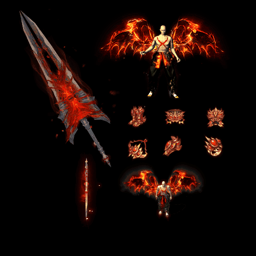 996引擎专用剑甲首饰全套装备系列194