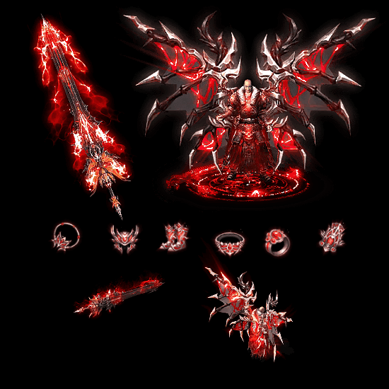 996引擎专用剑甲首饰全套装备系列195