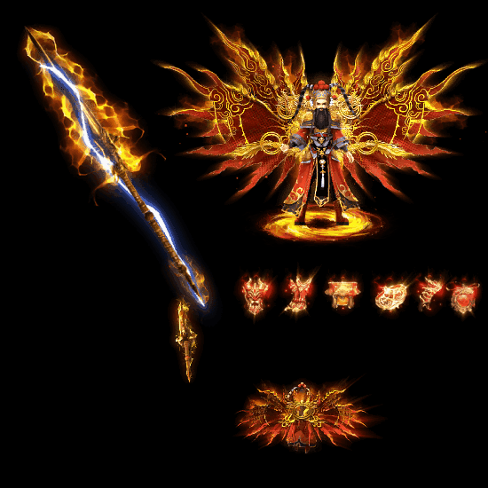 996引擎专用剑甲首饰全套装备系列200