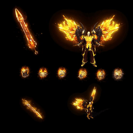 996引擎专用剑甲首饰全套装备系列201