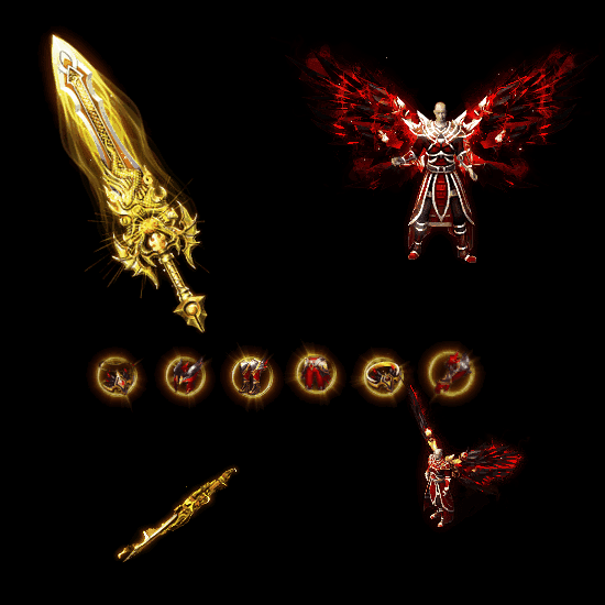 996引擎专用剑甲首饰全套装备系列203