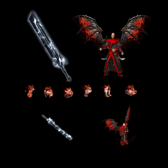 996引擎专用剑甲首饰全套装备系列206