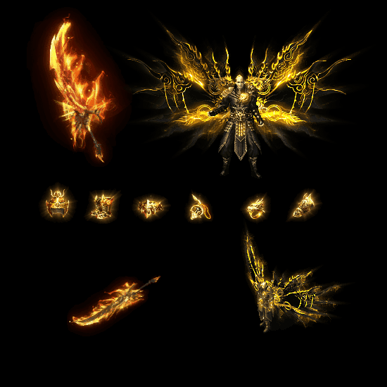 996引擎专用剑甲首饰全套装备系列214