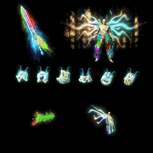 996引擎专用剑甲首饰全套装备系列222