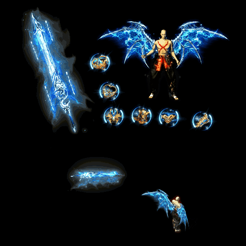 996引擎专用剑甲首饰全套装备系列223