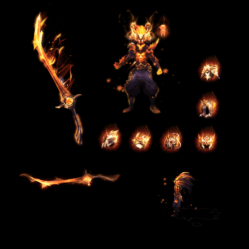 996引擎专用剑甲首饰全套装备系列239