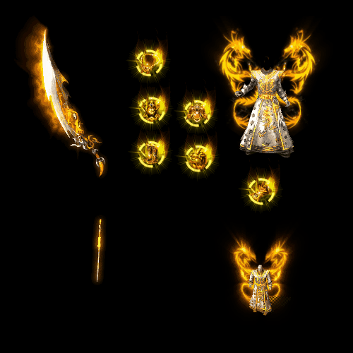 996引擎专用剑甲首饰全套装备系列242