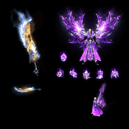 996引擎专用剑甲首饰全套装备系列246