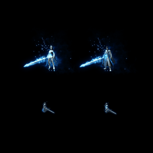 996引擎专用男女一体时装装备系列0252