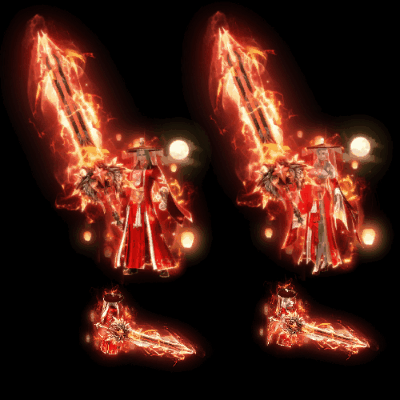 996引擎专用男女一体时装装备系列0258