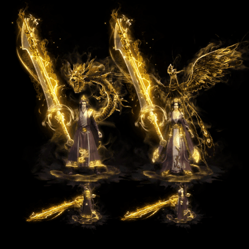 996引擎专用男女一体时装装备系列0259