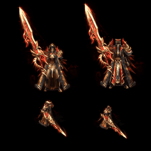 996引擎专用男女一体时装装备系列0263