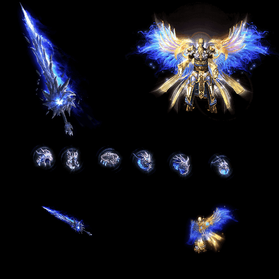 996引擎专用剑甲首饰全套装备系列252