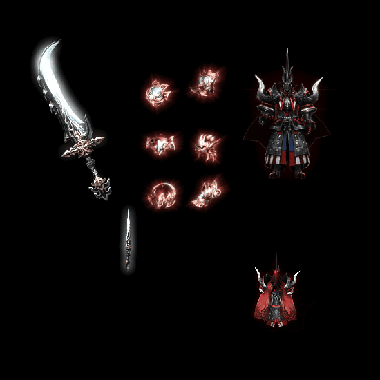 996引擎专用剑甲首饰全套装备系列257