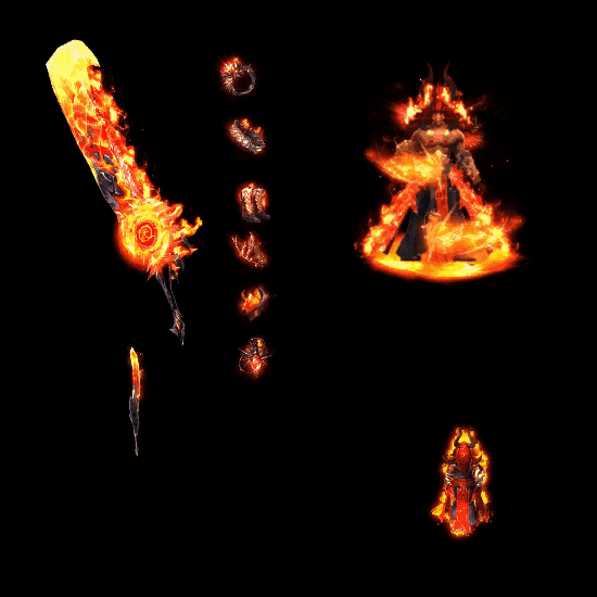 996引擎专用剑甲首饰全套装备系列262