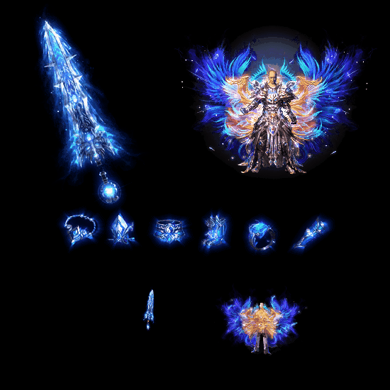 996引擎专用剑甲首饰全套装备系列271