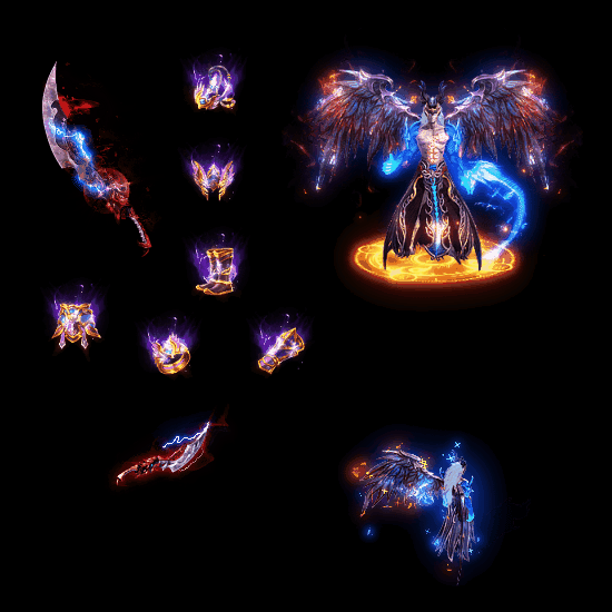 996引擎专用剑甲首饰全套装备系列273