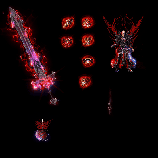 996引擎专用剑甲首饰全套装备系列274