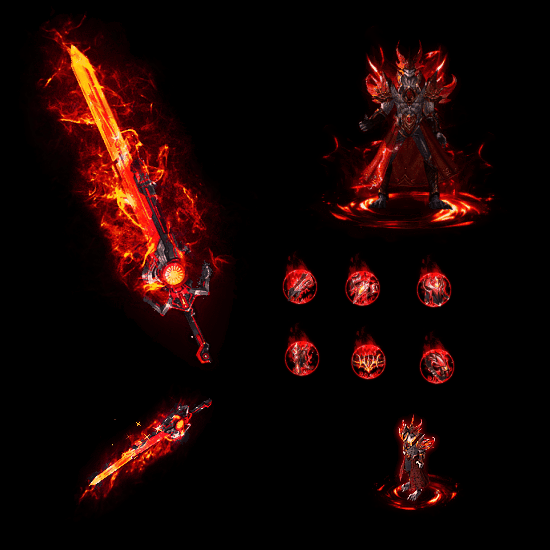 996引擎专用剑甲首饰全套装备系列277