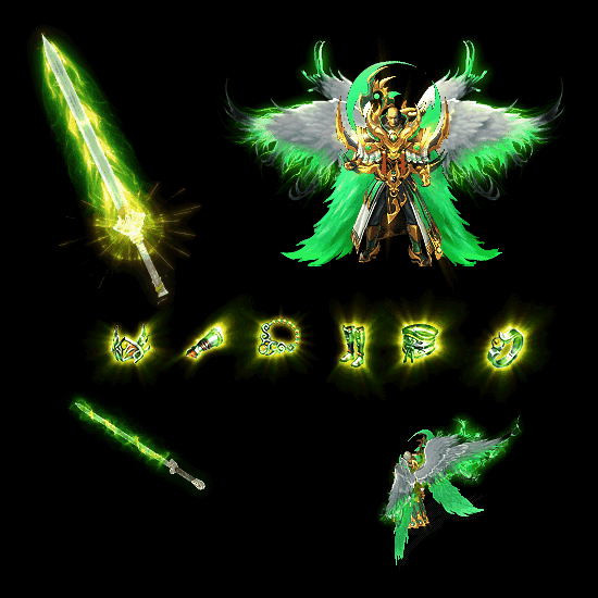 996引擎专用剑甲首饰全套装备系列279