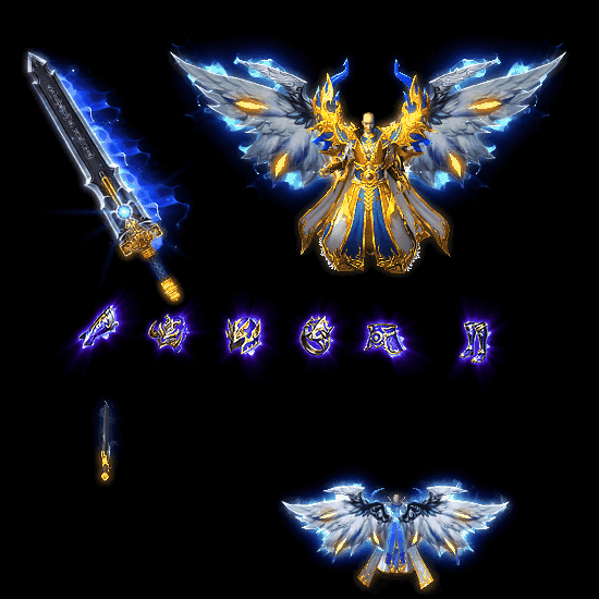 996引擎专用剑甲首饰全套装备系列281