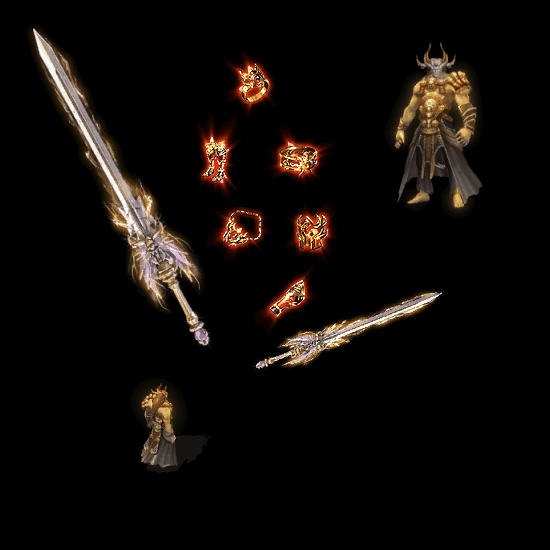 996引擎专用剑甲首饰全套装备系列287