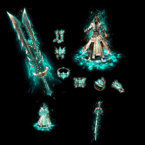 996引擎专用剑甲首饰全套装备系列314