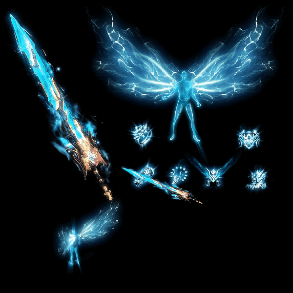 996引擎专用剑甲首饰全套装备系列317