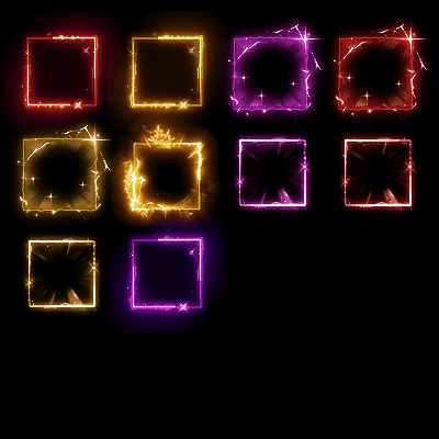 首饰内观特效框系列0160