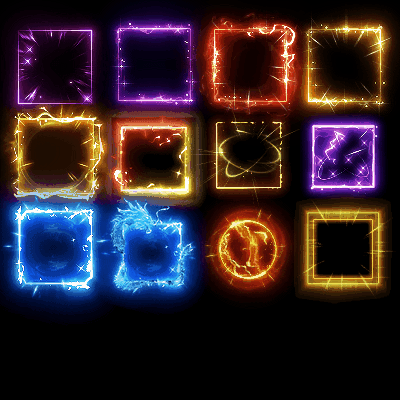 首饰内观特效框系列0161