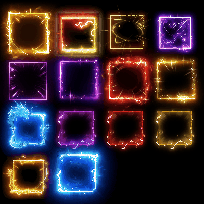 首饰内观特效框系列0163