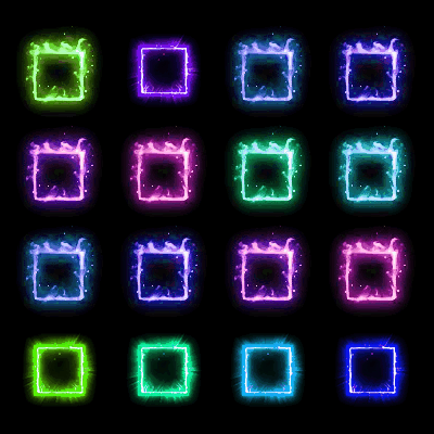 首饰内观特效框系列0164