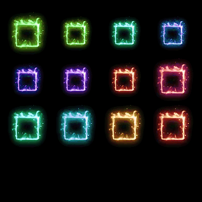 首饰内观特效框系列0165