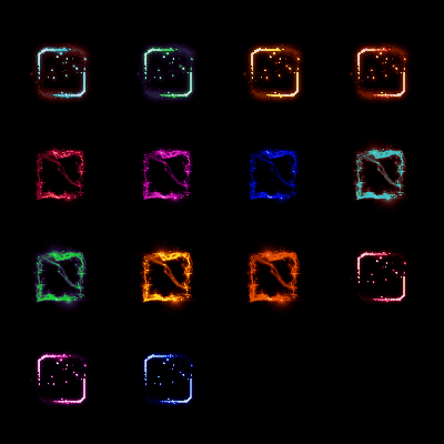 首饰内观特效框系列0169