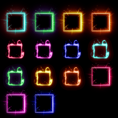 首饰内观特效框系列0170