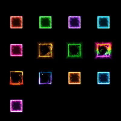 首饰内观特效框系列0172