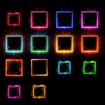 首饰内观特效框系列0174