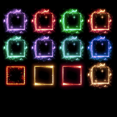 首饰内观特效框系列0179