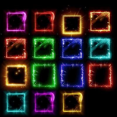 首饰内观特效框系列0180