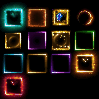 首饰内观特效框系列0195