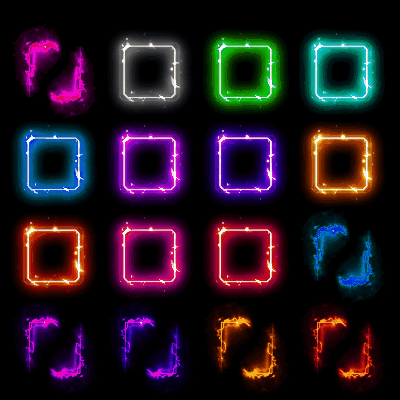 首饰内观特效框系列0198