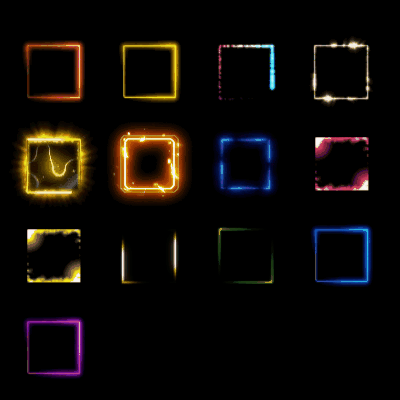 首饰内观特效框系列0208