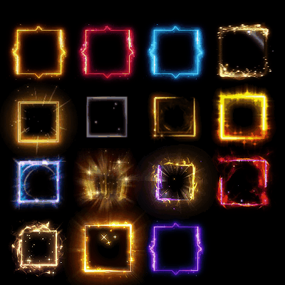 首饰内观特效框系列0210