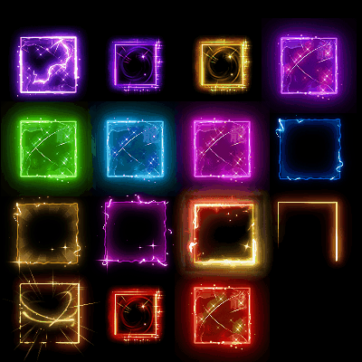 首饰内观特效框系列0211