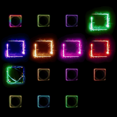 首饰内观特效框系列0212