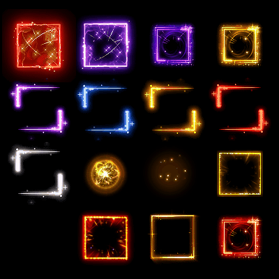 首饰内观特效框系列0214