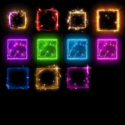 首饰内观特效框系列0215