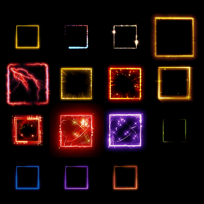 首饰内观特效框系列0219