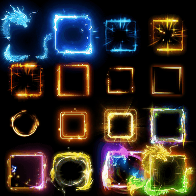 首饰内观特效框系列0222